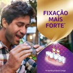 Corega Ultra Creme Fixador de Dentadura e Próteses, Sabor Menta, Forte Fixação por até 12h, Kit 2 Unidades 70g cada