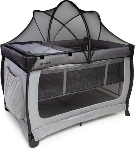 Berço Portátil Safety 1st, Falcon, 0 a 20kg, Grey Night