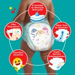 Fralda descartável Pampers Supersequinha, Tamanho G 80 Unidades