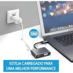 Hub Usb 3.0 Usb C Adaptador Para Macbook Hdmi Vga Carregador