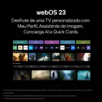 Smart TV Profissional LG 43″ Full HD Processador a5 Ger6 AI Alexa Integrada webOS 23 – 43LR671C-B