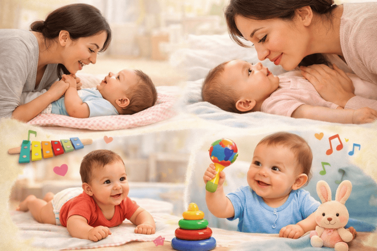 Primeiros Estímulos para o Desenvolvimento do Bebê